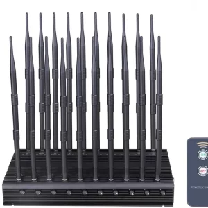 World First 20 antennas all-in-one 5G mobile phone including 3.5G 3.7G all frequencies Signal jammer With Remote Control