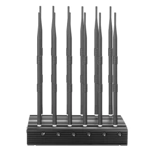 Multifunction 30W desktop 12 antenna mobile phone signal jammer