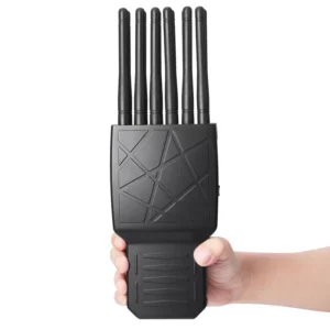 Portable 12 Antennas Full Bands All in One 2G.3G.4G.5G Cell Phone Signal Jammer GPS 2.4GWIFI.5.2G WIFI.5.8G WIFI Signal