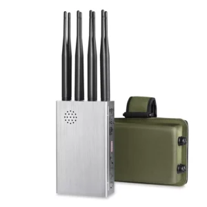 8 Antennas Plus Portable Mobile Phone Jammer Block 2G3G4G GPSL1 WIFI With longer 2.0dbi gain antennas.12000Mah Battery