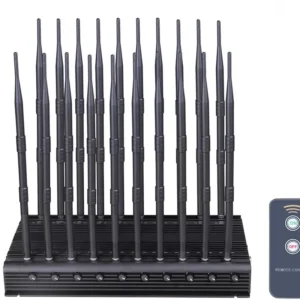 World First 20 antennas all-in-one 5G mobile phone including 3.5G 3.7G all frequencies Signal jammer With Remote Control