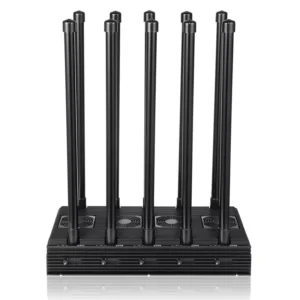 World First 10 antennas Signal jammer with Intelligent cooling system,blocking 2G,3G,4G, WIFI,GPS,Lojack,cover range up