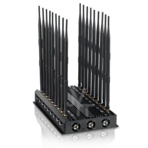 World First 20 antennas all-in-one 5G mobile phone including 3.5G 3.7G all frequencies Signal jammer With Remote Control