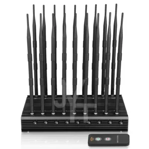 World First 18 antennas all-in-one 5.2G 5.8G all frequencies Signal jammer With Remote Control