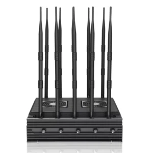 New powerful 10 antennas jammer block 2G, 3G, 4G, WIFI, 5.8GGPSL1 ,Lojack,75W output power cover range up to 80m