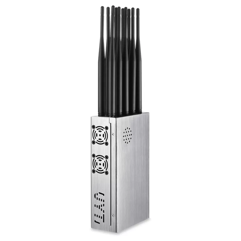 10 Antennas Plus 2G.3G.4G. Cell Phone Jammer GPSL1.WIFI LOJACK 5.8G With Longer 2.0dbi gain antennas.12000Mah battery - Image 3