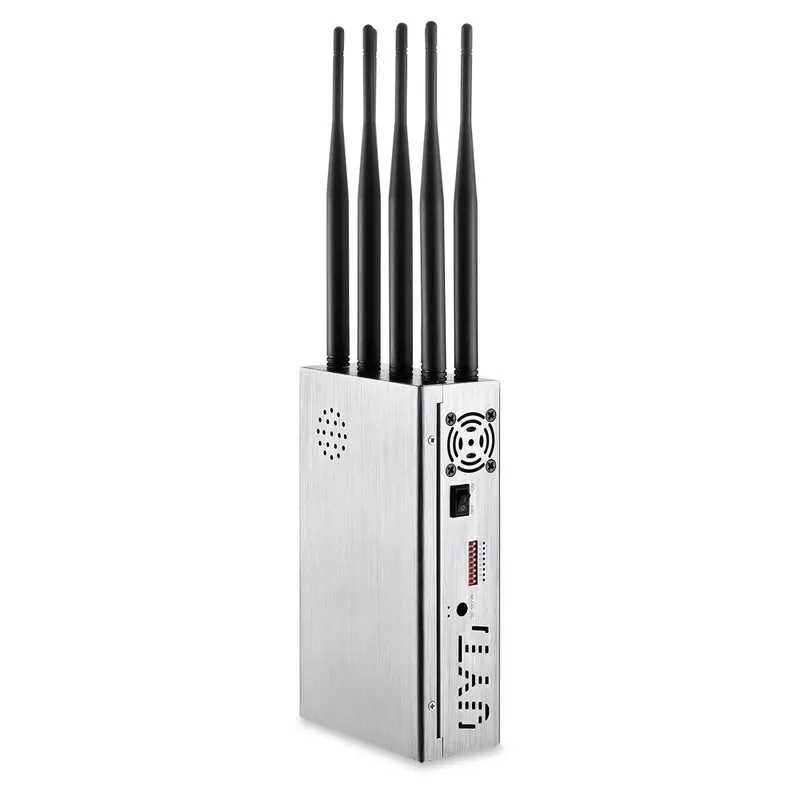 8 Antennas Plus Portable Mobile Phone Jammer Block 2G3G4G GPSL1 WIFI With longer 2.0dbi gain antennas.12000Mah Battery - Image 3
