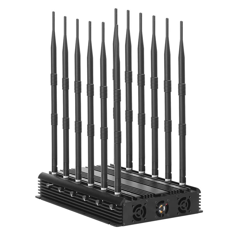 Multifunction 30W desktop 12 antenna mobile phone signal jammer - Image 3