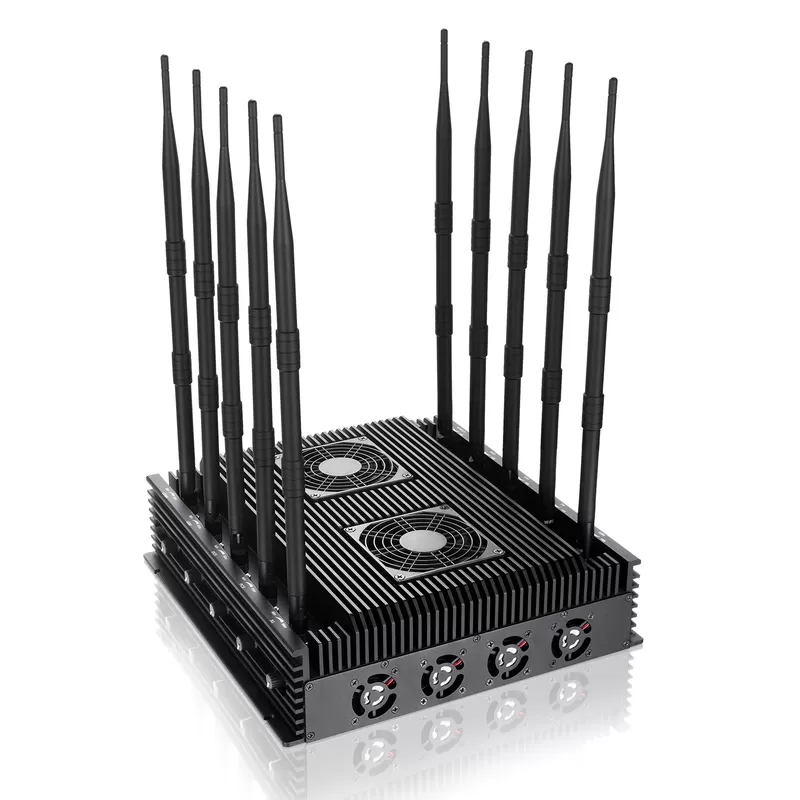 New powerful 10 antennas jammer block 2G, 3G, 4G, WIFI, 5.8GGPSL1 ,Lojack,75W output power cover range up to 80m - Image 3