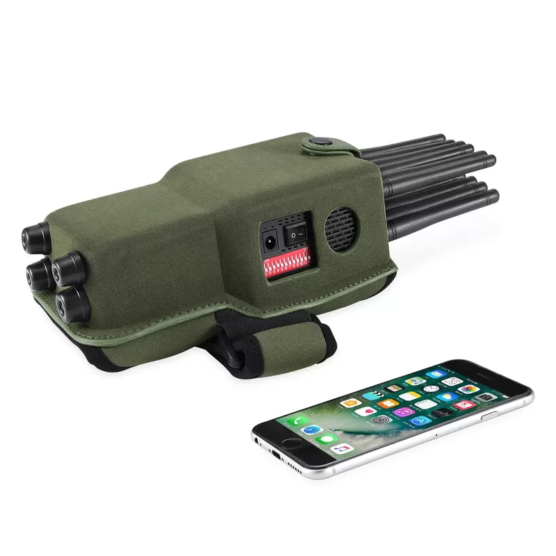Portable 12 Antennas Full Bands All in One 2G.3G.4G.5G Cell Phone Signal Jammer GPS 2.4GWIFI.5.2G WIFI.5.8G WIFI Signal - Image 4