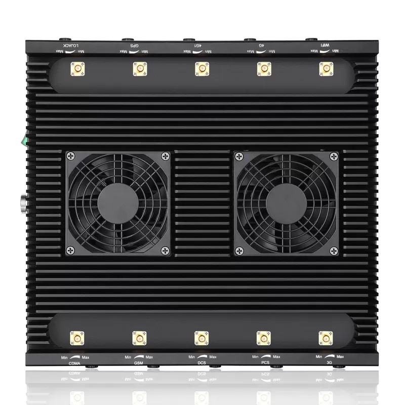 New powerful 10 antennas jammer block 2G, 3G, 4G, WIFI, 5.8GGPSL1 ,Lojack,75W output power cover range up to 80m - Image 4