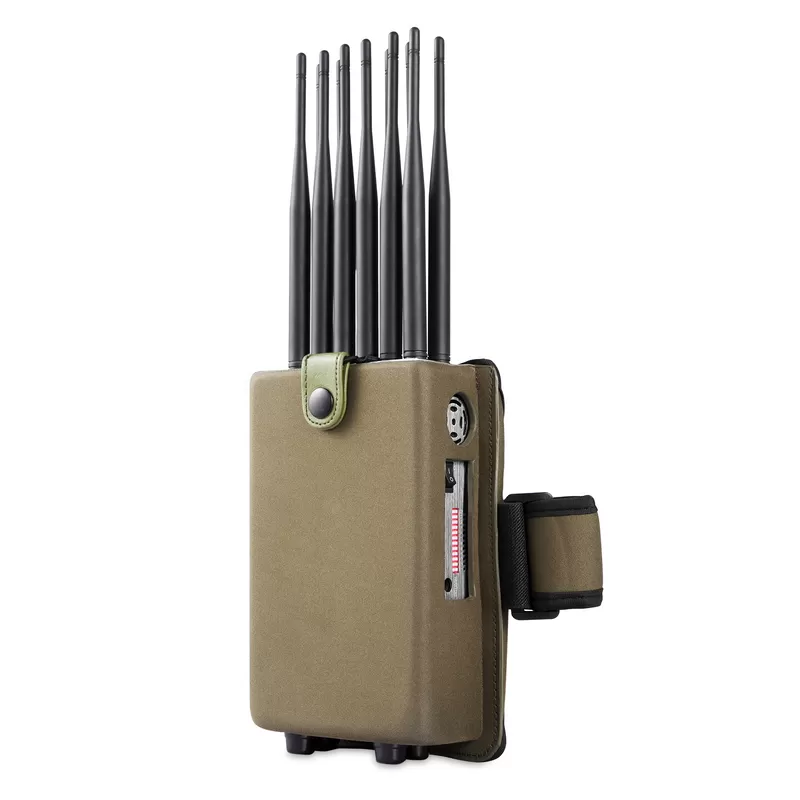 12 Antennas Plus 2G.3G.4G.5G Cell Phone Signal Jammer GPS.5.2G.5.8G WIFI With Screen display - Image 5