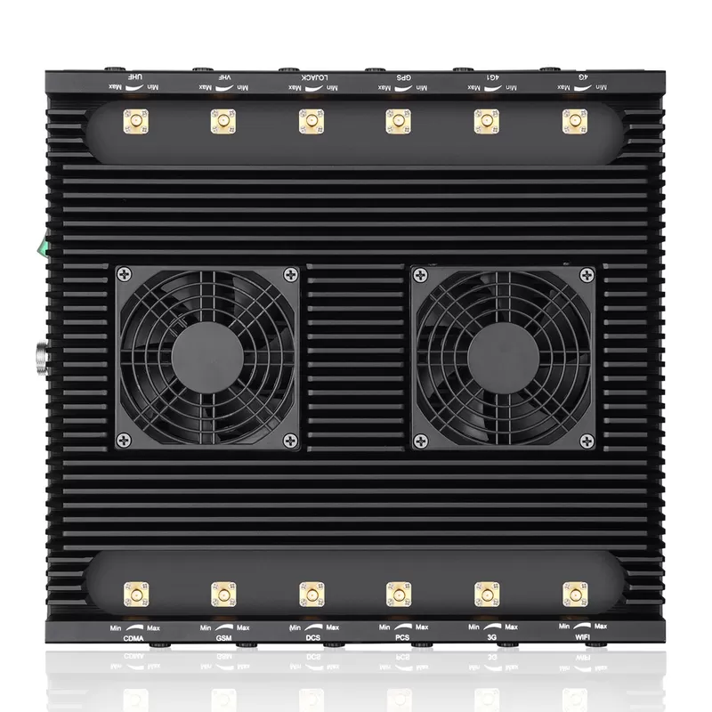 New powerful 12 antennas jammer block 2G3G4G5GGPSL1GPSL2-L5,GPSL3-L4 ,WIF,ILojack,98W output power cover range up to 80m - Image 6