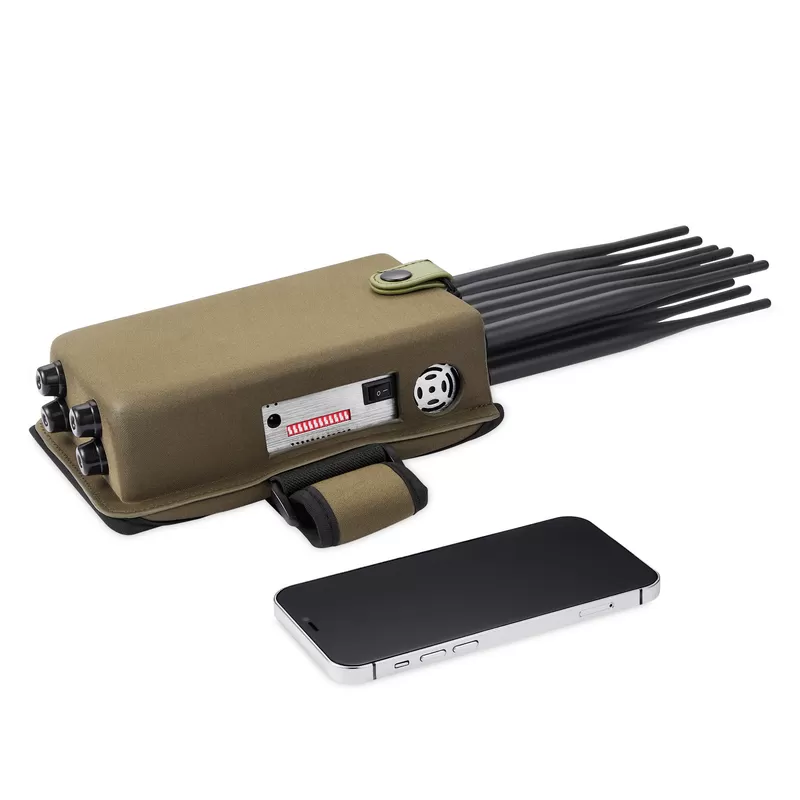 12 Antennas Plus 2G.3G.4G.5G Cell Phone Signal Jammer GPS.5.2G.5.8G WIFI With Screen display - Image 6